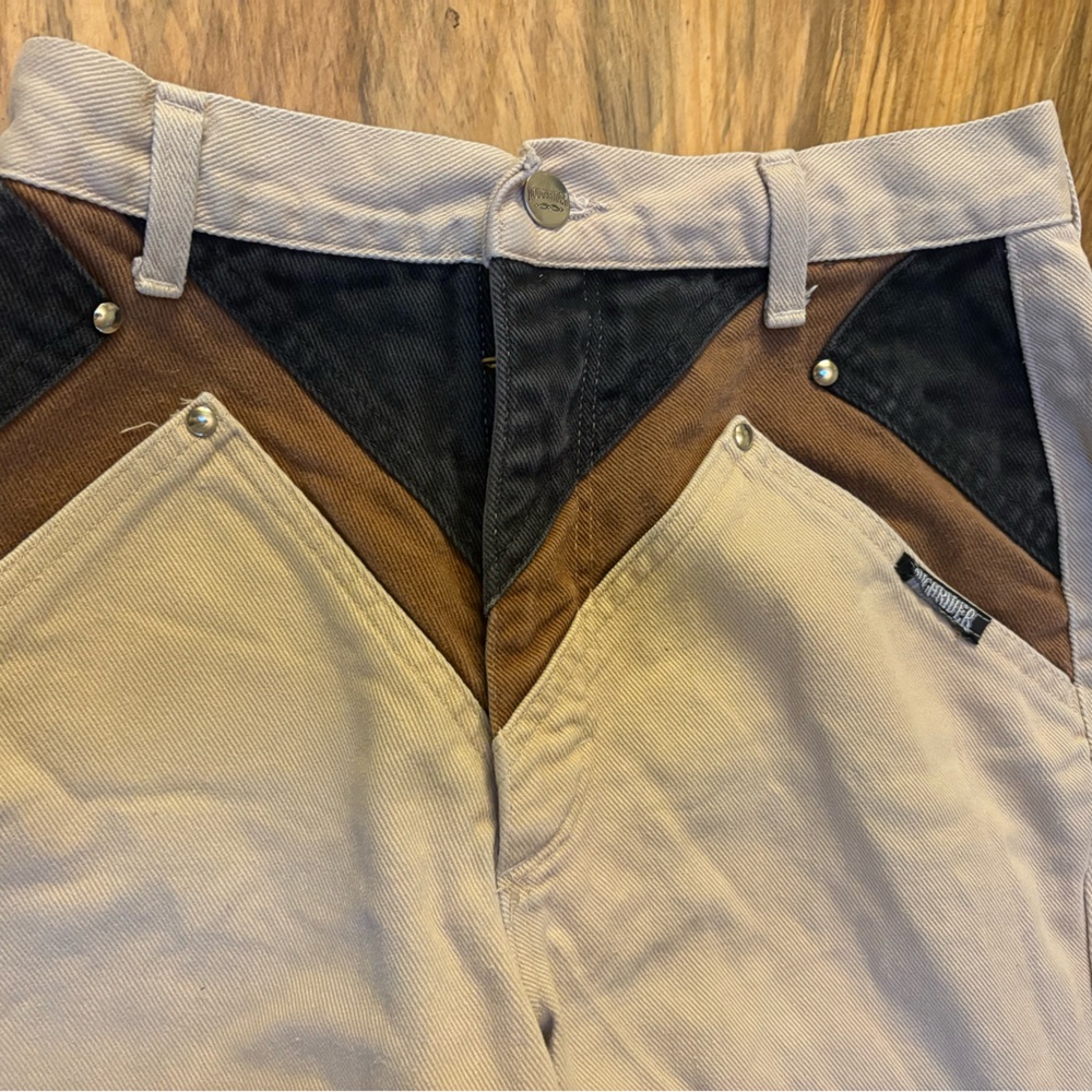Vintage Rough Riders women’s high rise Pants straight leg pants Cowgirl chic - Picture 2 of 7